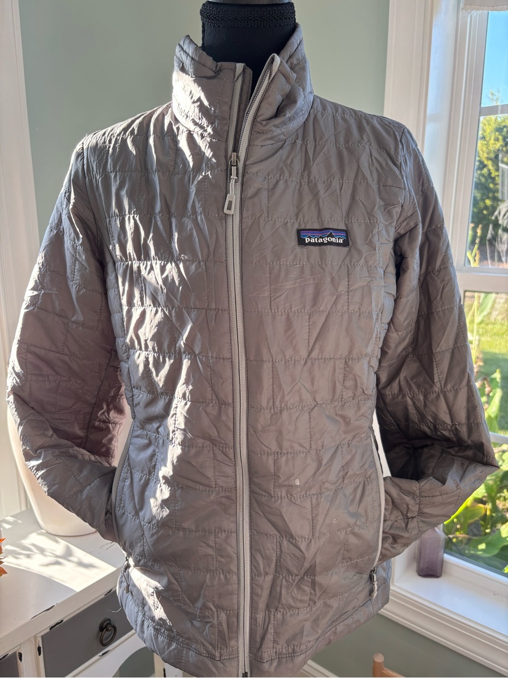 Patagonia Nano Puff Jacket - Light Gray